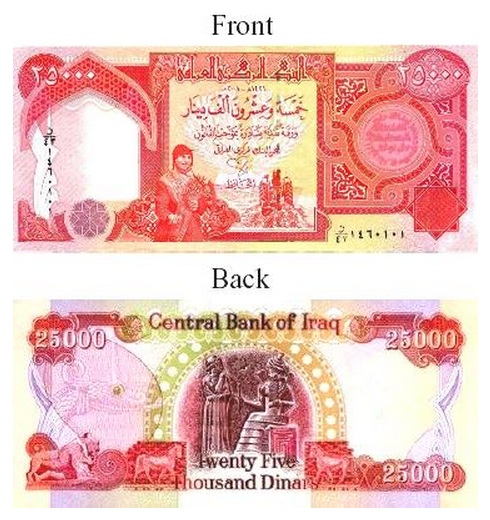 25K Bank Note 25K Bank Note